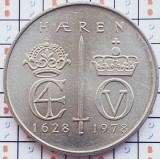 1118 Norvegia 5 kroner 1978 Olav V (350th Anniversary of Norwegian Army) km 423, Europa