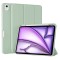 Husa tableta pentru ipad air 11 (2024), flex trifold, matcha green