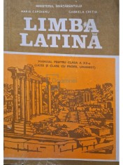 Maria Capoianu - Limba latina - Manual pentru clasa a XII-a (licee si clase cu profil umanist) (Editia: 1994) foto