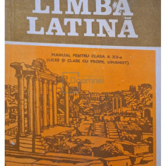 Maria Capoianu - Limba latina - Manual pentru clasa a XII-a (licee si clase cu profil umanist) (editia 1994)