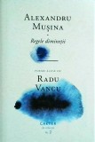 Regele diminetii, Alexandru Musina - Poezii alese de Radu Vancu, Editura Cartier, Coperta Cartonata, Stare Buna