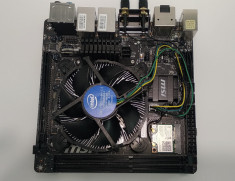 Kit Placa de baza Gigabyte GA-H87N-WIFI + Procesor i7-4770 + Cooler foto
