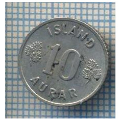 AX 222 MONEDA - ISLANDA - 10 AURAR -ANUL 1960 -STAREA CARE SE VEDE