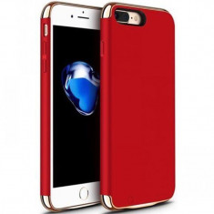 Husa Baterie Ultraslim iPhone 7, iUni Joyroom 2500mAh, Red foto