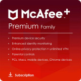 Licenta 2024 pentru McAfee+ Premium Family - 1-AN / Nelimitate Dispozitive - Europe/UK