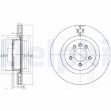 Disc frana Land Rover Discovery IV, Range Rover Sport I Motor 2.7 D 4x4, 2.7 TD 4x4, 3.0 4x4, 3.0 D 4x4, 3.0 SDV6 4x4, 3.0 TD 4x4, 3.6 D 4x4, 4.2
