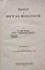 Tratat de oftalmologie vol.1 cu 393 figuri in text si 13 planse colorate - 1928 - D. Michail (AB69)