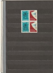 ROMANIA 1963 LP 551 ZIUA MARCII POSTALE ROMANESTI PERECHE SERII MNH NESTAMPILATE foto