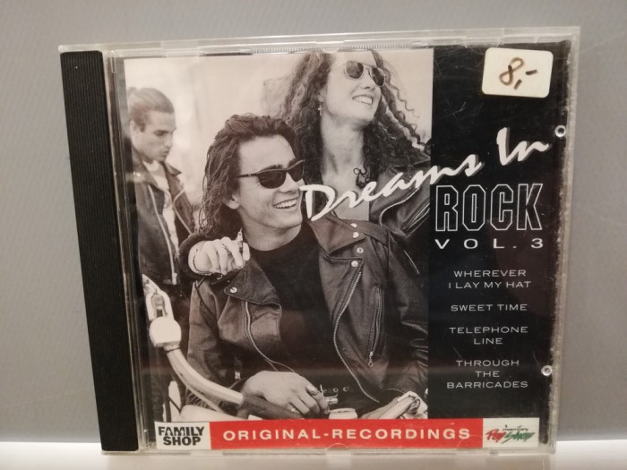 Dreams in Rock vol 3 - Selectiuni (1992/CBS/Holland) - CD/Original/ca Nou