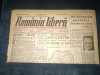 ZIAR ROMANIA LIBERA 6 IANUARIE 1946