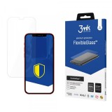 Folie de protectie Ecran 3MK FlexibleGlass pentru Apple iPhone 12 Pro Max, Sticla Flexibila, Full Glue