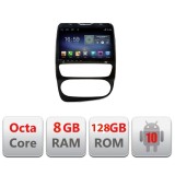 Navigatie Renault Clio 4 cu Android, Octa Core, 8GB RAM, 128GB, 4G