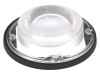 Lentilă LED rotundă silicon transparent neagră