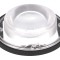Lentilă LED rotundă silicon transparent neagră