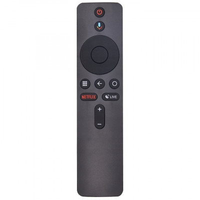 Telecomanda pentru Xiaomi Mi TV Stick / Box S XMRM-006, x-remote, functie vocala, Netflix, Negru foto