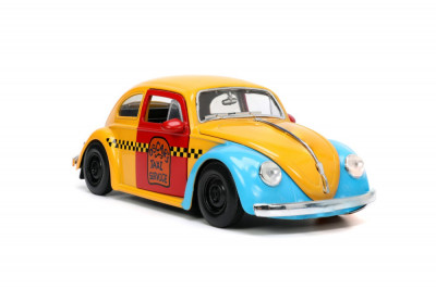 JADA MASINUTA METALICA SESAME STREET 1959 VW BEETLE 1:24 SuperHeroes ToysZone foto