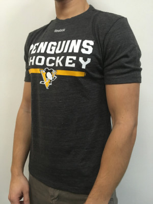 Pittsburgh Penguins tricou de bărbați Locker Room 2016 black - S foto