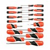 Set Surubelnite YATO 15 piese Torx, Plat, Cruce, Otel S2, YT-25981