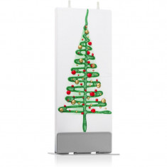 Flatyz Holiday Green Christmas Tree lumanare 6x15 cm