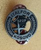 QW9 N3 27 - insigna - militar - misiune ITALFOR Kosovo, Europa