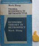 Teoria economica in retrospectiva Mark Blaug