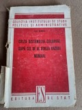 CRIZA SISTEMULUI COLONIAL DUPA CEL DE AL DOILEA RAZBOI MONDIAL , GH. MATEI