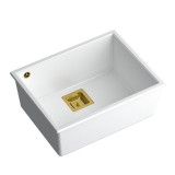 Chiuveta din granit DAVID 50 White