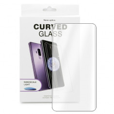 Folie de protectie 5D UV LIQUID GLASS pentru Samsung Galaxy Note 10 Plus, UV lamp, Clear foto
