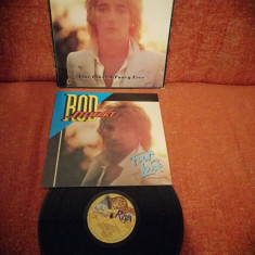 Rod Stewart Foot Loose Fancy Free + booklet Riva 1977 UK vinil vinyl VG!