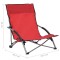 Scaune pliante 2 buc. Material textil rosu - 8