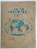 ATLAS GEOGRAFIC GENERAL, 1974 * PREZINTA URME DE UZURA