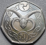 50 pence 2020 Isle of Man, Manx Loaghtan, km#1583, Europa