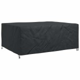 vidaXL Husă pentru mobilă Simplu Negru 240 x 190 x 90 cm 600D 4105812