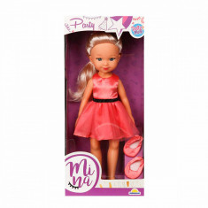 Papusa Mina la petrecere, Dollz n More, 35 cm