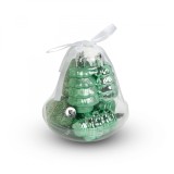 Set decor pentru brad - Verde - 6 piese / set Best CarHome, Oem