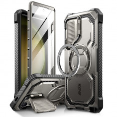 Husa Supcase Iblsn Armorbox Mag MagSafe pentru Samsung Galaxy S24 Ultra Gri