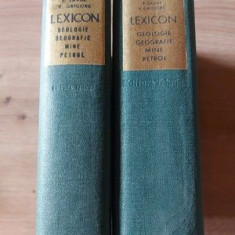Lexicon geologie geografie mine petrol 1, 2- M. Mihailescu, G. Ioachim