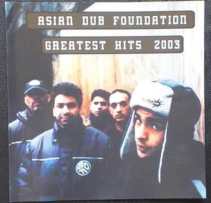 CD Asian Dub Foundation Greatest Hits 2003