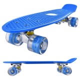Skateboard pentru Copii 42x8x7cm cu Roti Led