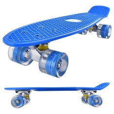 Skateboard pentru Copii 42x8x7cm cu Roti Led foto