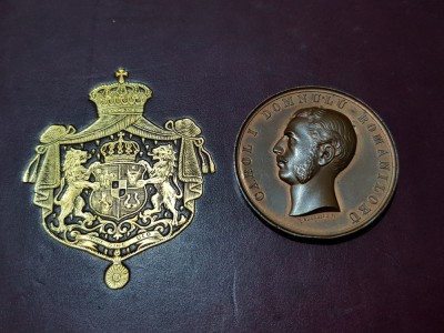 Carol I * 1866 * gravor Kullrich foto