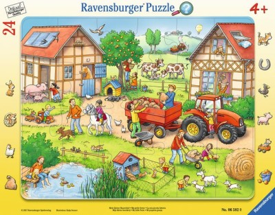 Puzzle tip rama mica mea ferma 24 piese foto