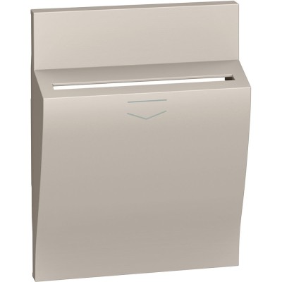 Placa intrerupator cu card 3M Living Now Bticino nisip KM22 foto