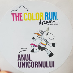 Abtibild Color Run Anul Unicornului