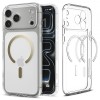 Husa MagSafe pentru Apple iPhone 17 Pro, Spigen, Ultra Hybrid, Aurie Transparenta