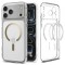 Husa MagSafe pentru Apple iPhone 17 Pro, Spigen, Ultra Hybrid, Aurie Transparenta