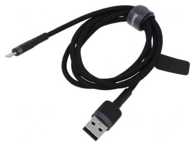 Cablu USB 2.0 Apple Lightning, 1m, High Speed foto