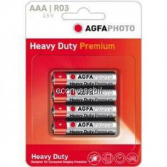 Agfa heavy duty premium set 4 baterii 1.5 v r6 aa foto