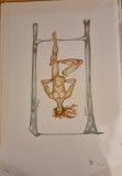 Jules Perahim, L Alphabet &ndash; Lamed &ndash; litografie originala