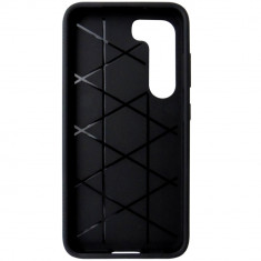 Husa tip capac spate Prio neagra, policarbonat si TPU, pentru Samsung Galaxy S23 5G